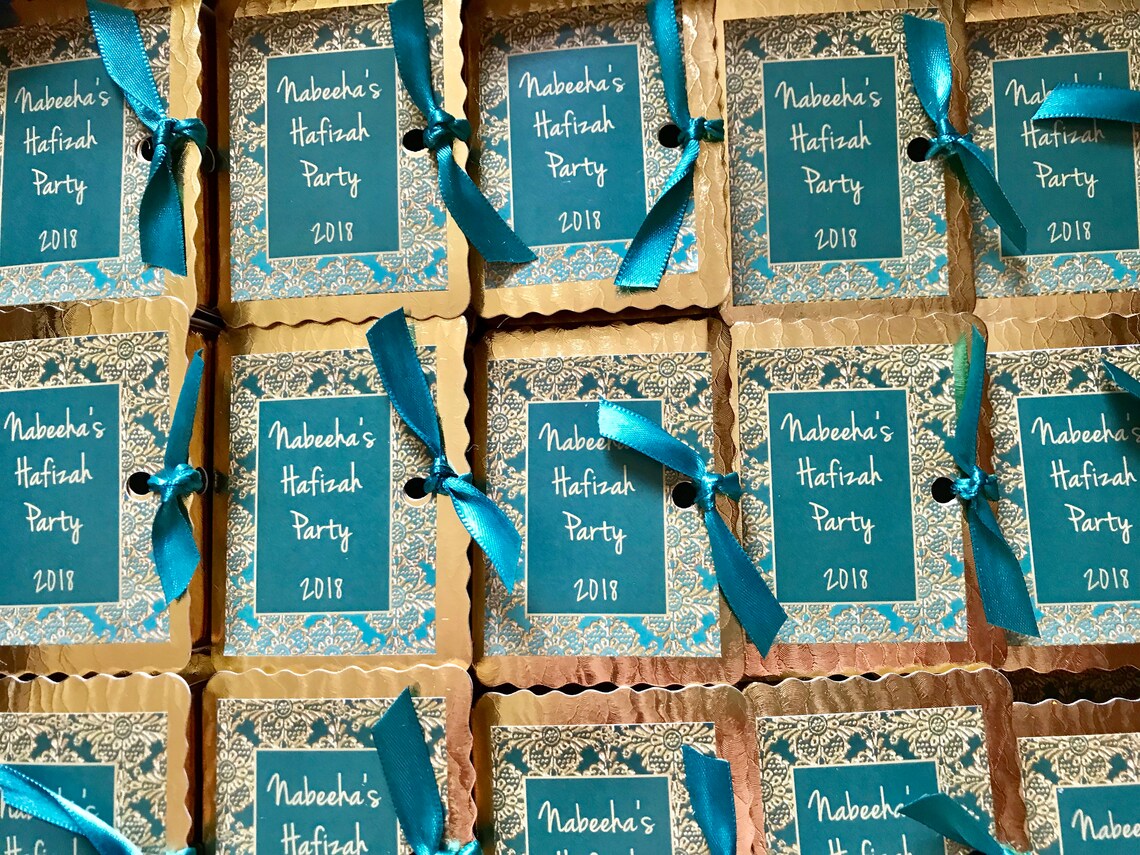 12 Book favor boxes ameen party favors book party hifz Etsy