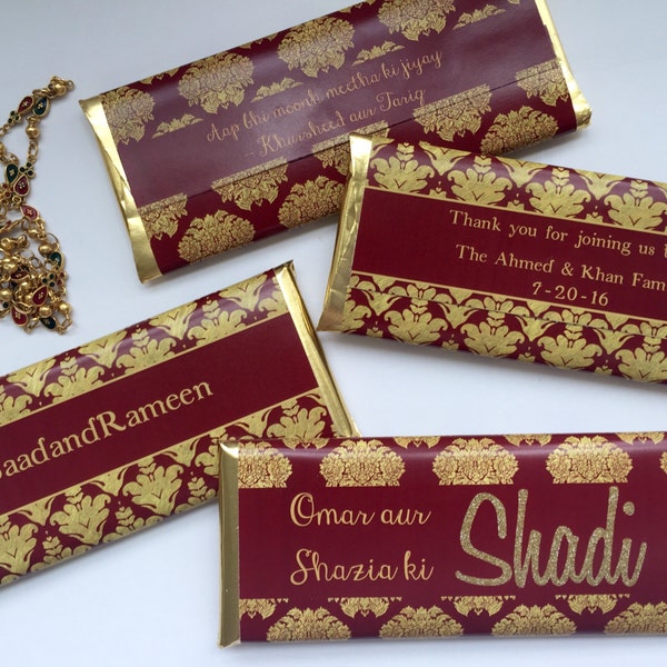 Pakistani Wedding Favors Etsy