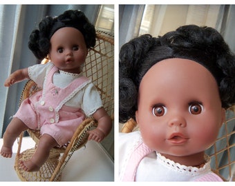 Doll Bradley Big Eyes Collectible Item Vintage Old Toy Etsy