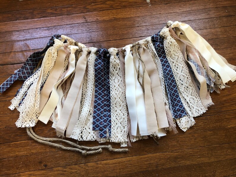 Vintage Rustic Wedding Garlandphoto Prop Backdropbridal Or Etsy