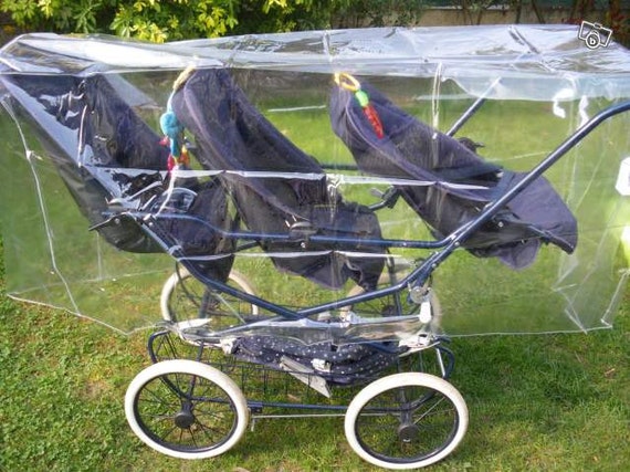 poussette triple americaine