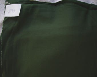 NO. 235-FABRIC MADE OF WOOL FLEECE-COLOR GREEN