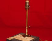 Flip Top Kristoff Cigar Box Lamp