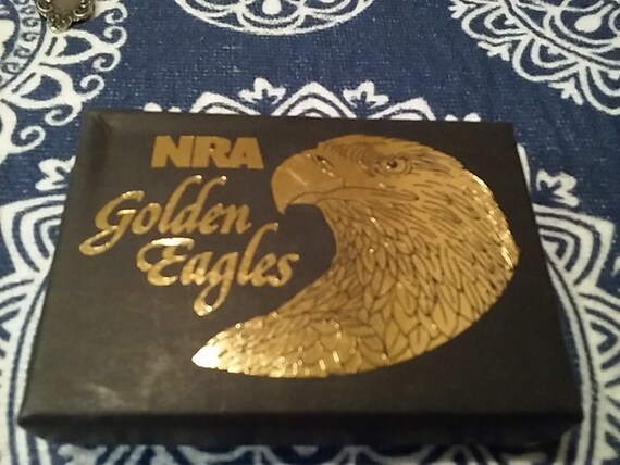 1980s Nra Belt Buckle Nra Golden Eagles National Rifle Association Vintage Belt Buckle Collectible Nra Memorabilia