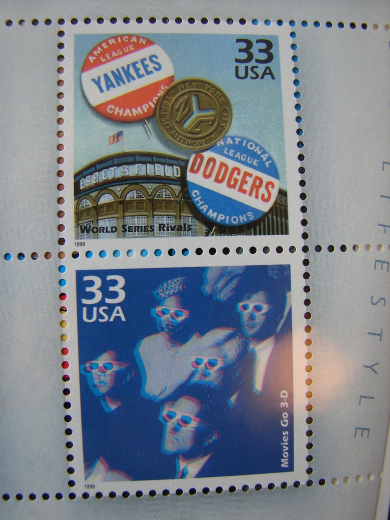 1950s Commemorative Stamps Sheet CELEBRATE the CENTURY 1950S Etsy