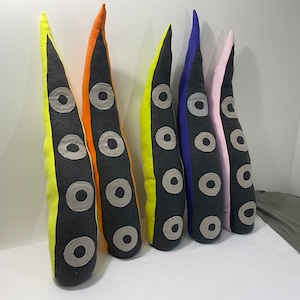 Giant Weighted Tentacle Plush Beanies (Read Description for Ordering Instructions)