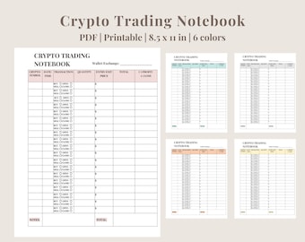 Crypto Tracker | Trading Notebook | Investment Tracker