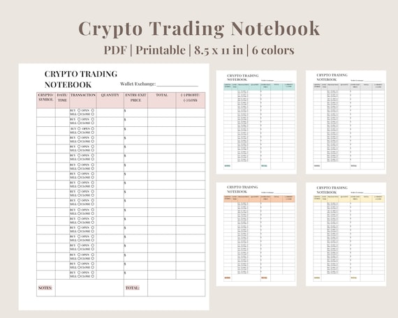 Crypto Tracker | Trading Notebook | Investment Tracker
