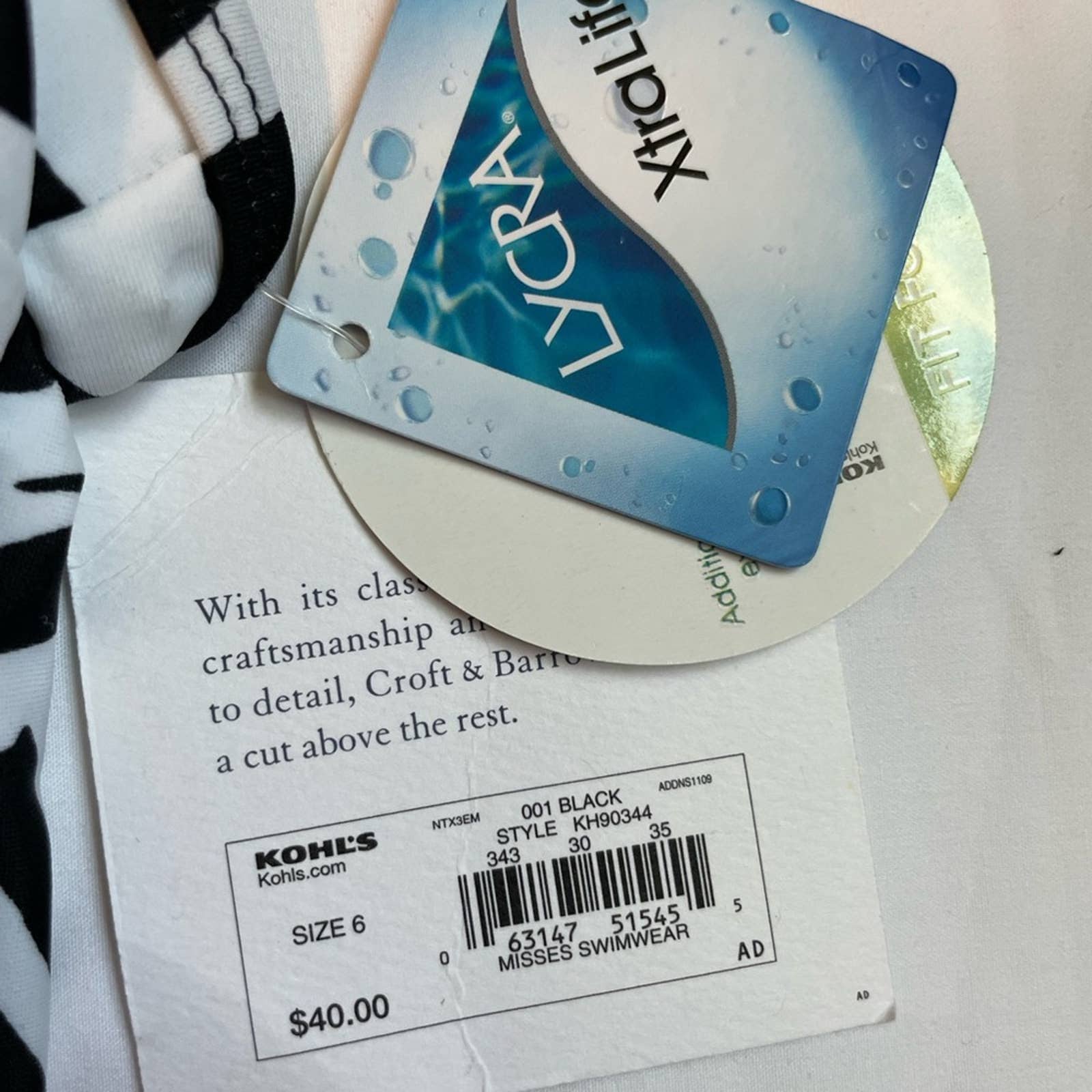 croft and barrow flyaway tankini