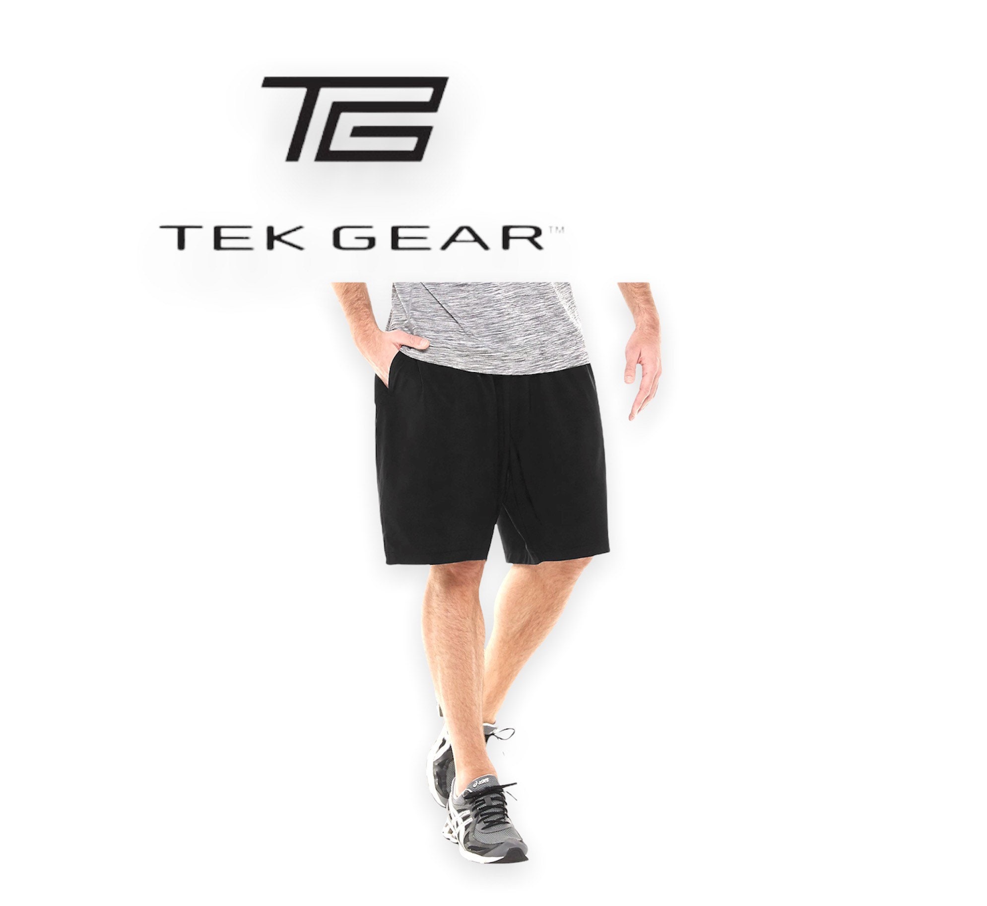 New Tek Gear Woven Mens Shorts Big Tall 