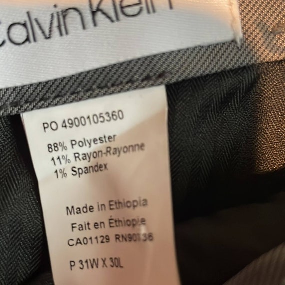 Calvin Klein Men's Slim Fit Dress Pant