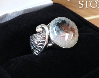 PET ASHES RING Angel Wing Cremation Ring, Memorial Ring Angel Ring Custom Bereavement Jewelry, 925 Sterling Silver