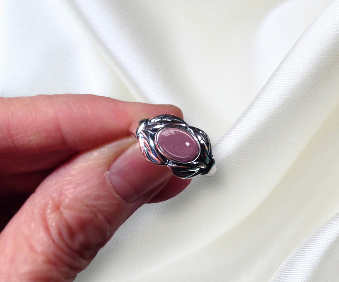 PET CREMATION RING 925 Sterling Silver Pet Cremation Ashes Etsy