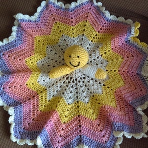 Happy Baby Blankie Pattern