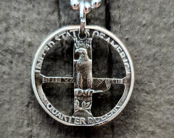 Minelab Manticore M9 coil quarter pendant