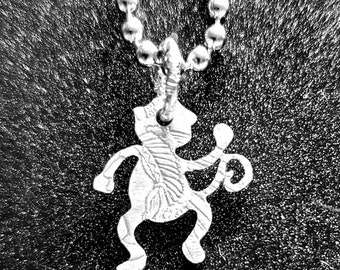 Silver Monkey Charm