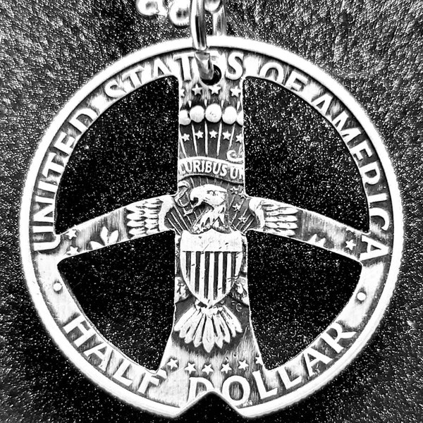 Colgante de medio dólar de plata XP Deus Coil