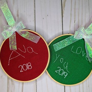 Child&#39;s Handwriting Ornament