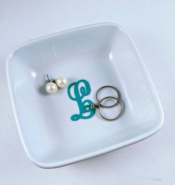 Customize Your Own MonogrammedPersonalized Jewerly Dish