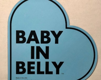 Bump On Board On Board Personalised Car Sign New Baby/Maternity Gift/Present Bump On Board On Board Personalised Car Sign New Baby/Maternity Gift/Present