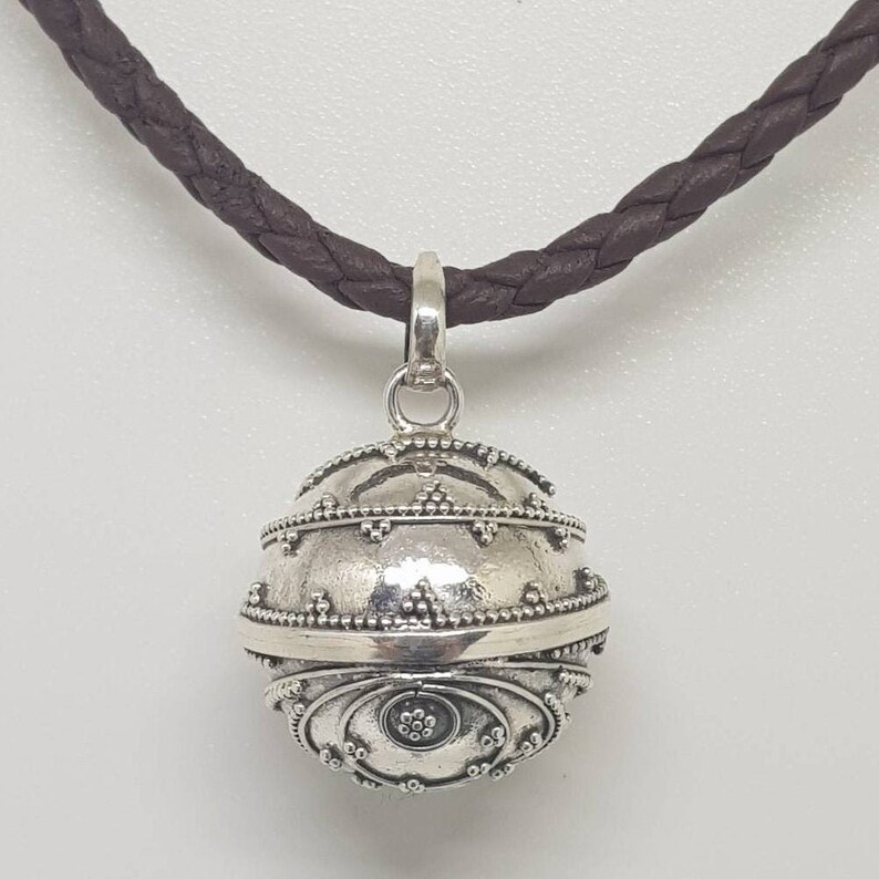 Tawon 925 Bali Silver Harmony Ball Pendant