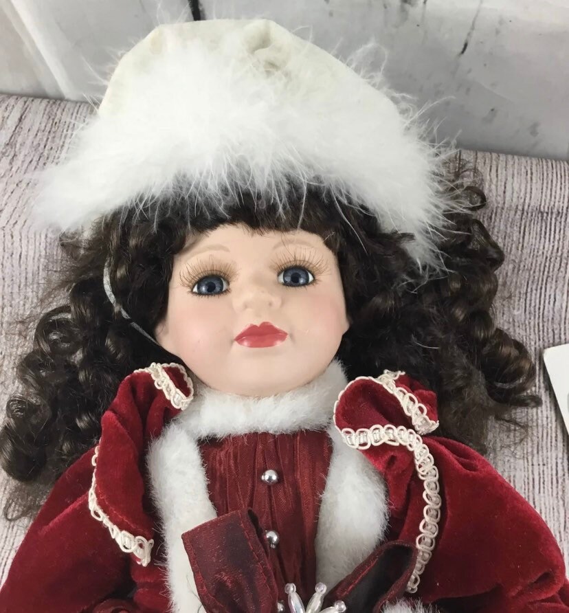 18 Angelina Collection Christmas Doll 2001 by Timeless Etsy
