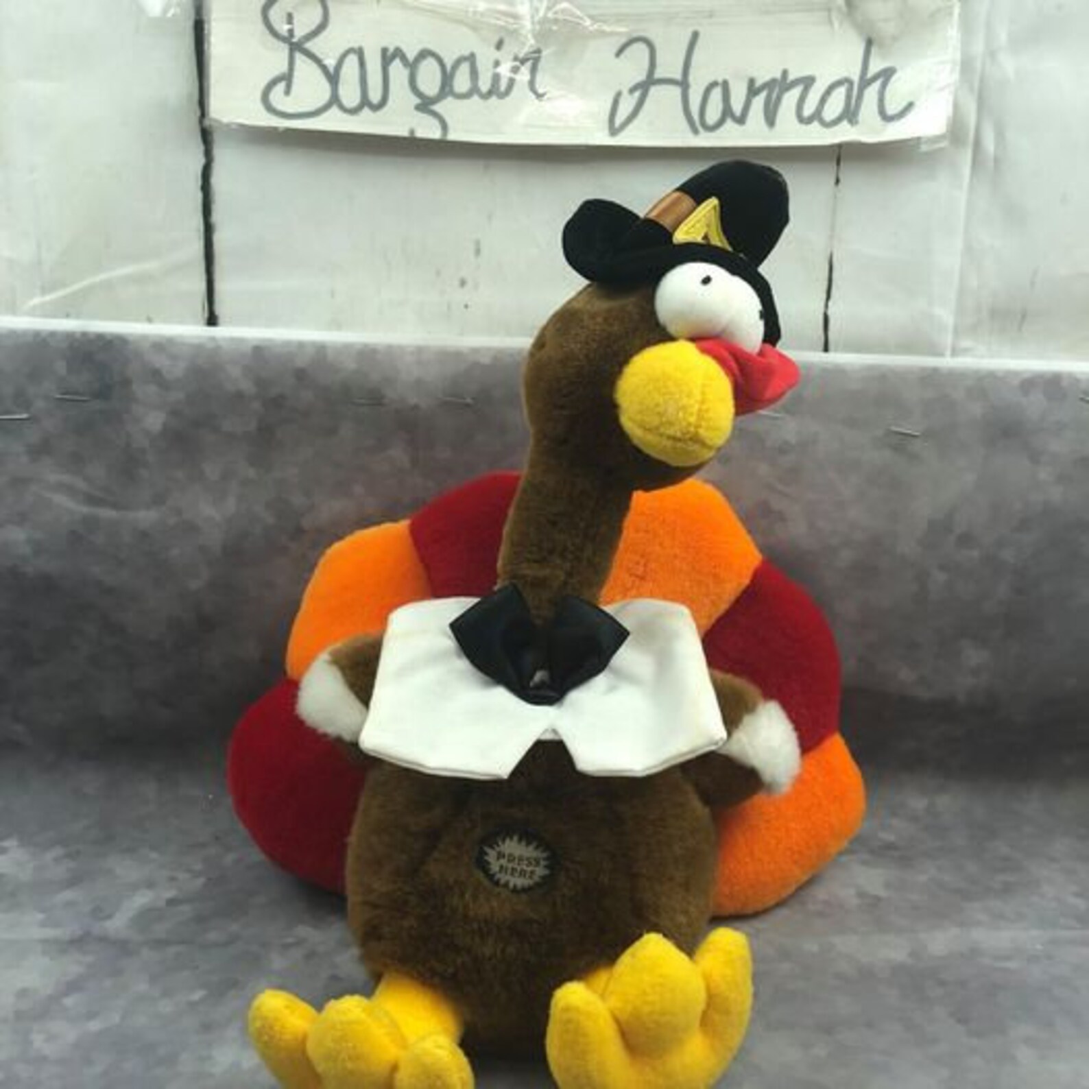 Talking Turkey Animated Turkey plush stuffed animal Etsy