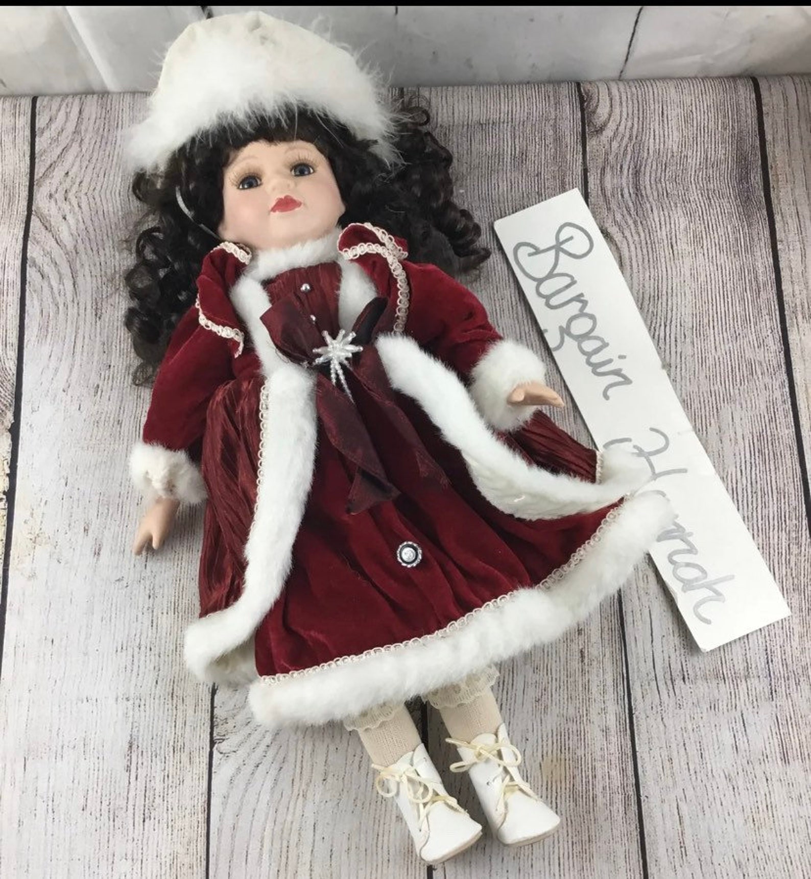 18 Angelina Collection Christmas Doll 2001 by Timeless Etsy