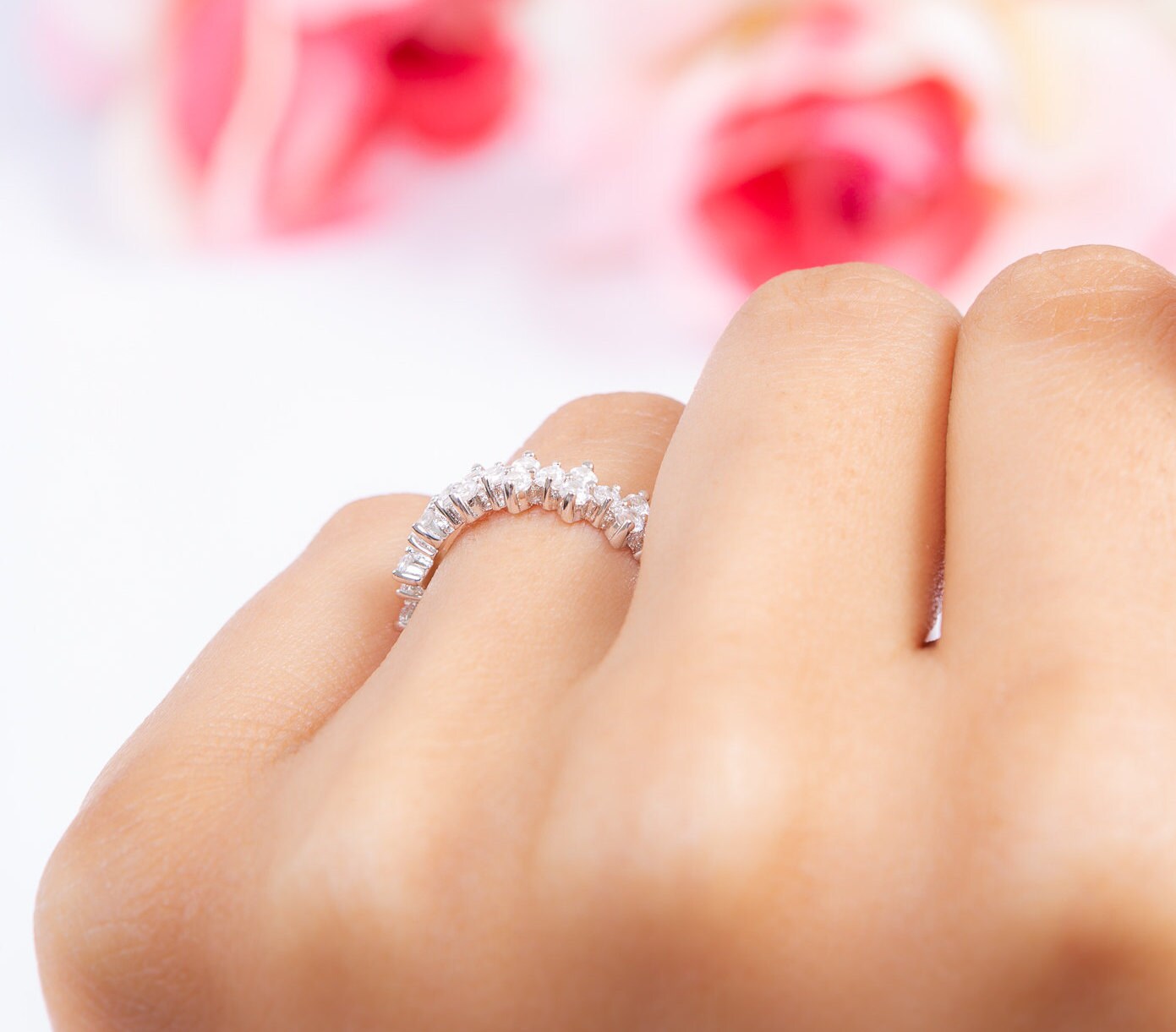 Freecus Flower Eternity Ring ［Light］ Flower Eternity Ring (Gold)【Light】 | Freecus