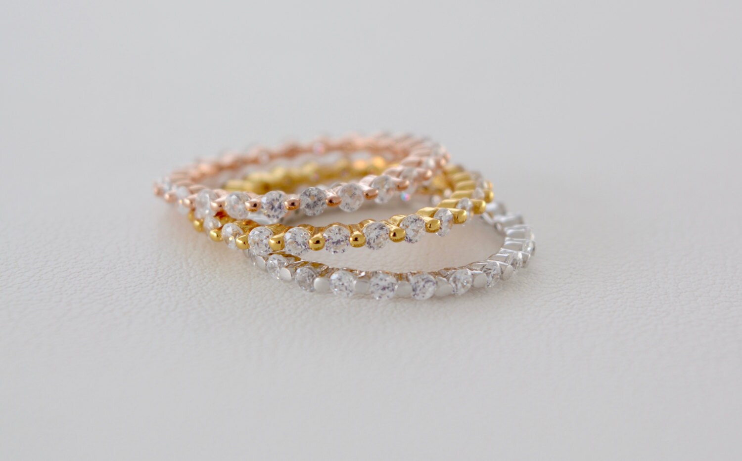 High Quality Eternity Band Ring. Eternity Ring. Eternity Band Etsy