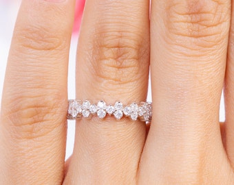 Freecus Flower Eternity Ring ［Light］ Flower Eternity Ring (SILVER)【Light】 | Freecus