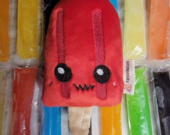 Kawaii Little Popsicle Ice cream Plush, Cute Food Pillow, Play Food Toy, Handmade