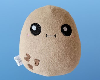 Kawaii Potato Plush, Cute Food Pillow,   Play Food Toy, Handmade