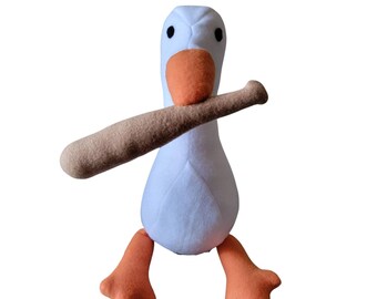 Goose plush inspired by Untitled Goose Game plush handmade -  Portugal