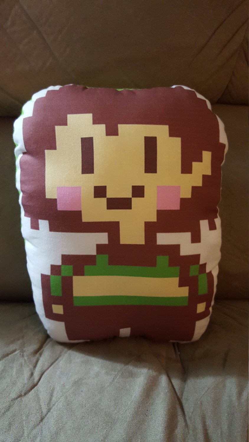 Undertale Chara Pillow Plush Etsy
