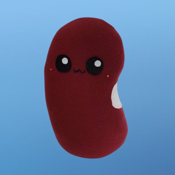 Kawaii Bean Plush Cute Food Pillow Play Food Toy Handmade Etsy
