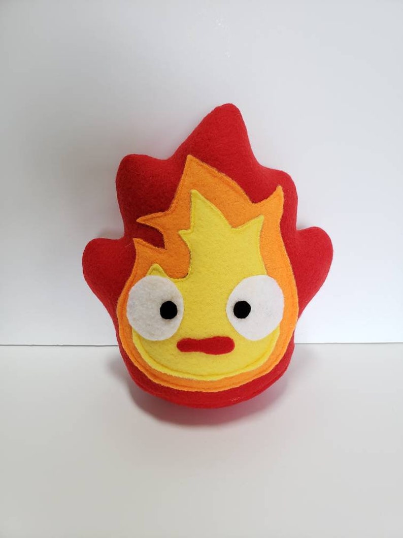 calcifer plush pattern