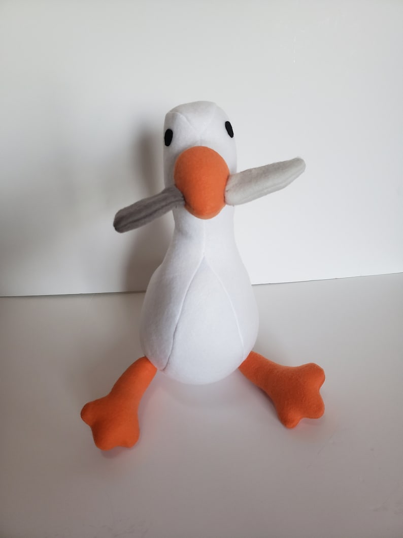 Goose Plush From the Untitled Goose Game Unofficial Etsy Canada