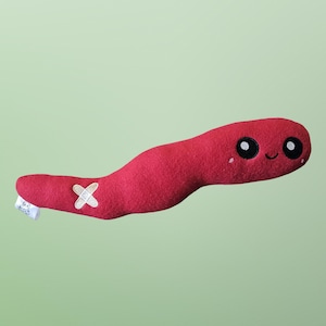 Handmade Kawaii Appendix Plush, Get Well Gift