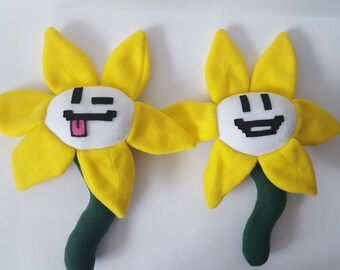 Flowey Plush Inspired by Undertale , Flower Plush (Unofficial) — Fabro  Creations