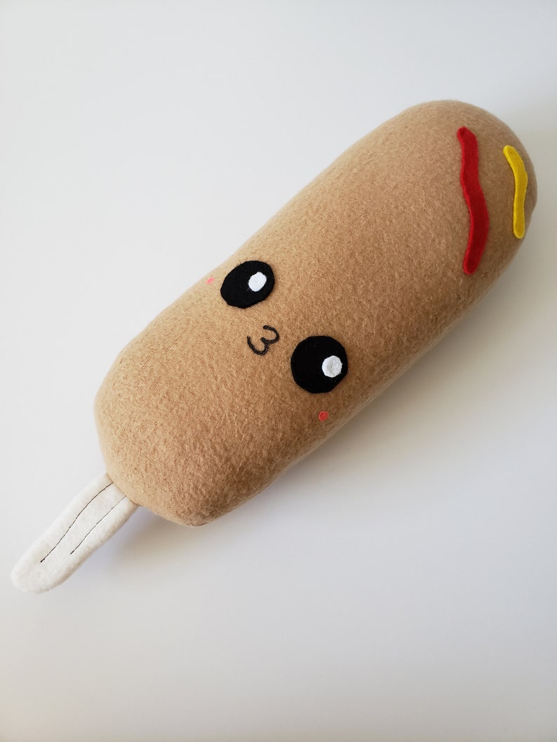 Süße Kawaii Mais Hund Plüsch Etsy