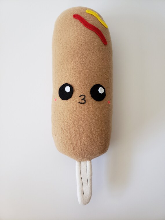 corn dog plush
