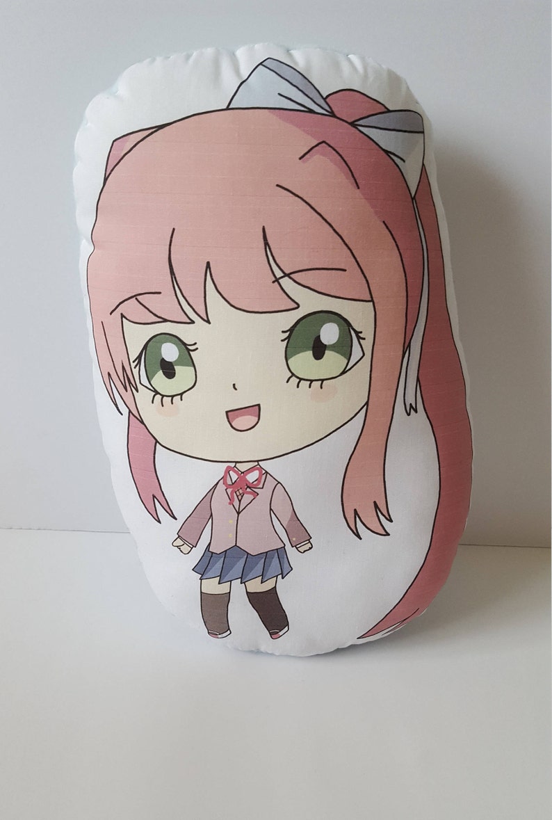 Doki Doki Literature Club Monika Pillow Etsy