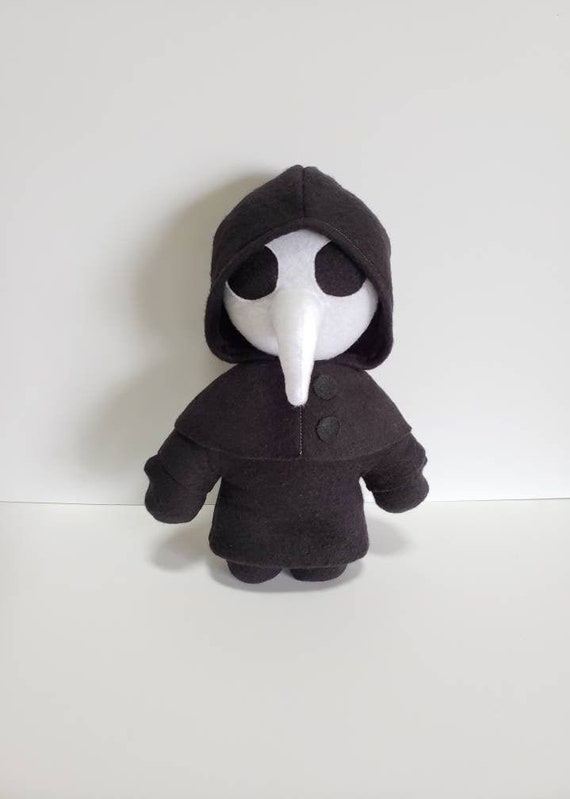 Scp 049 Plush Plague Doctor Containment Breach Etsy