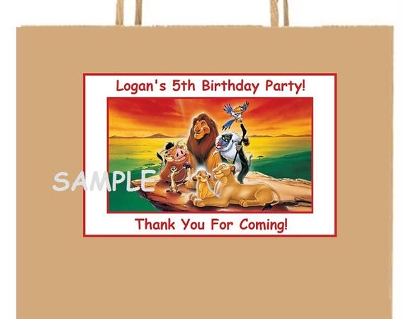 NEW /"Lion King/" Personalized Tote Bag