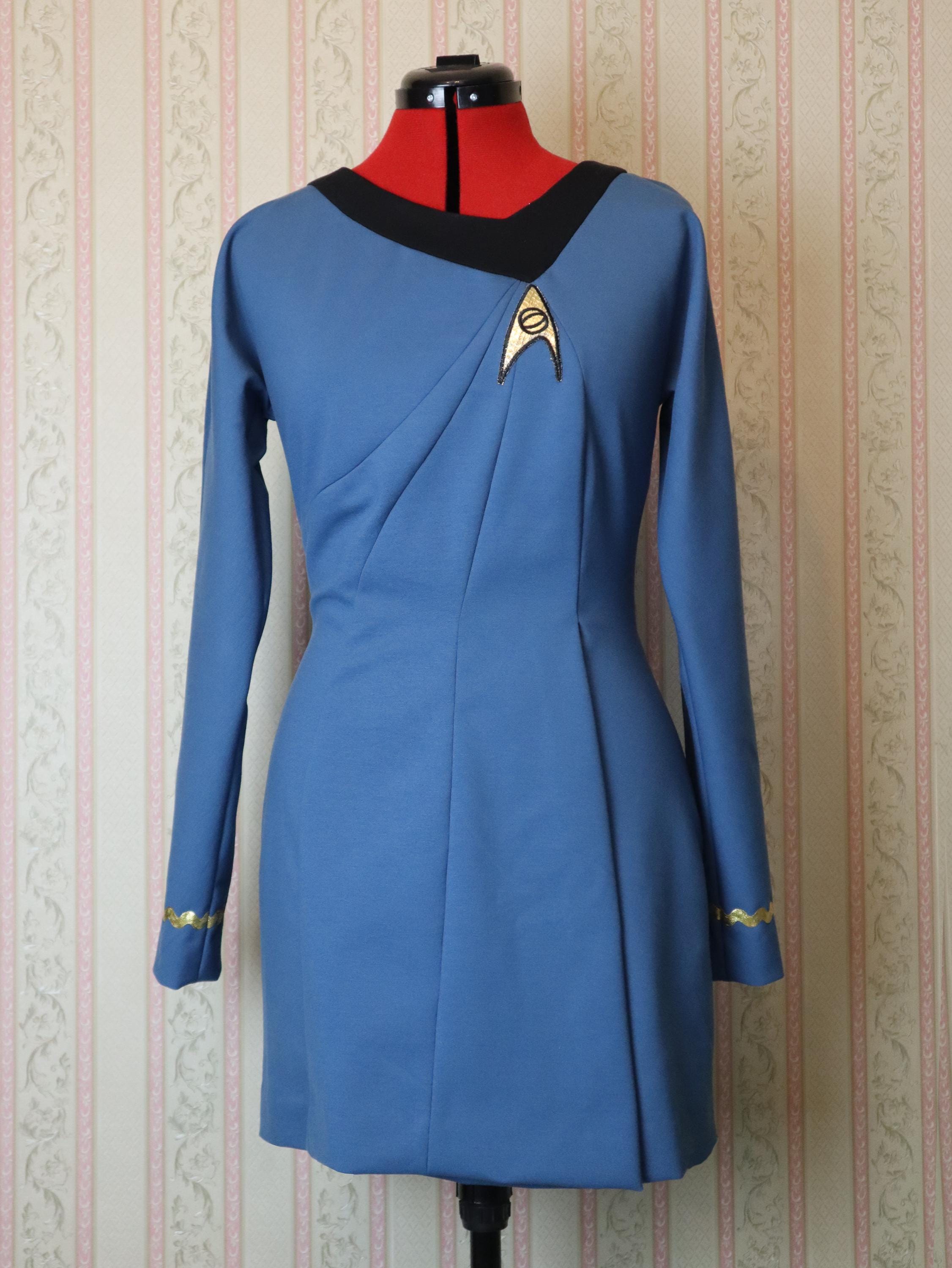 navy blue dress for baby girl Star Trek™ NCC-1701 A-Line Dress main image 1