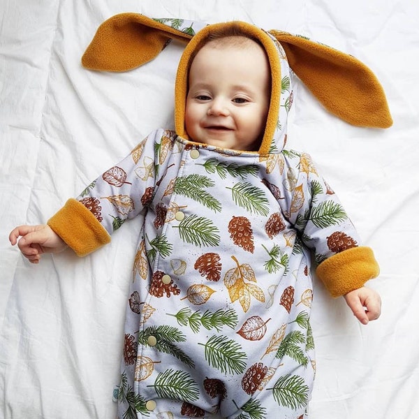 Baby girl fleece pram suit hotsell