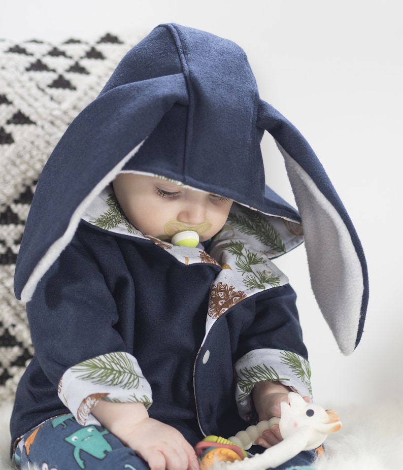 Bunny Jacket Boys Clothing Baby Girl Bunny Coat Animal Etsy UK