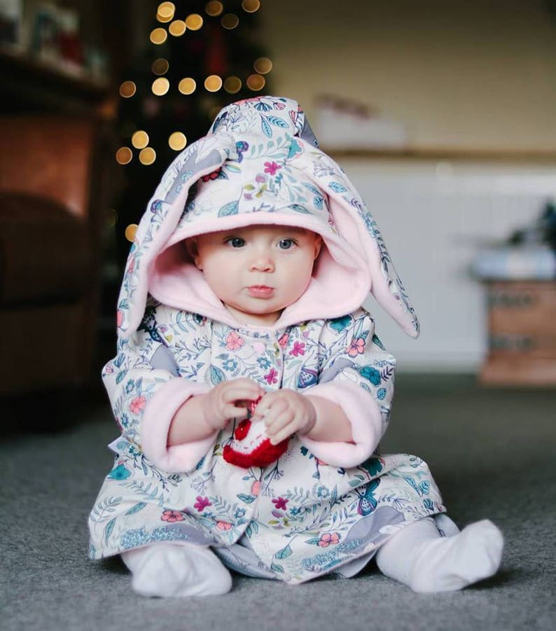 Bunny Jacket Girls Clothing Baby Girl Bunny Coat Etsy
