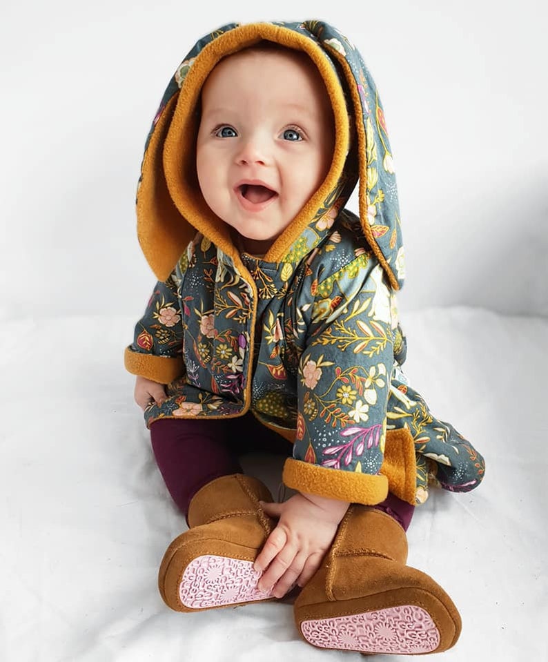 Bunny Jacket Girls Clothing Baby Girl Bunny Coat Etsy